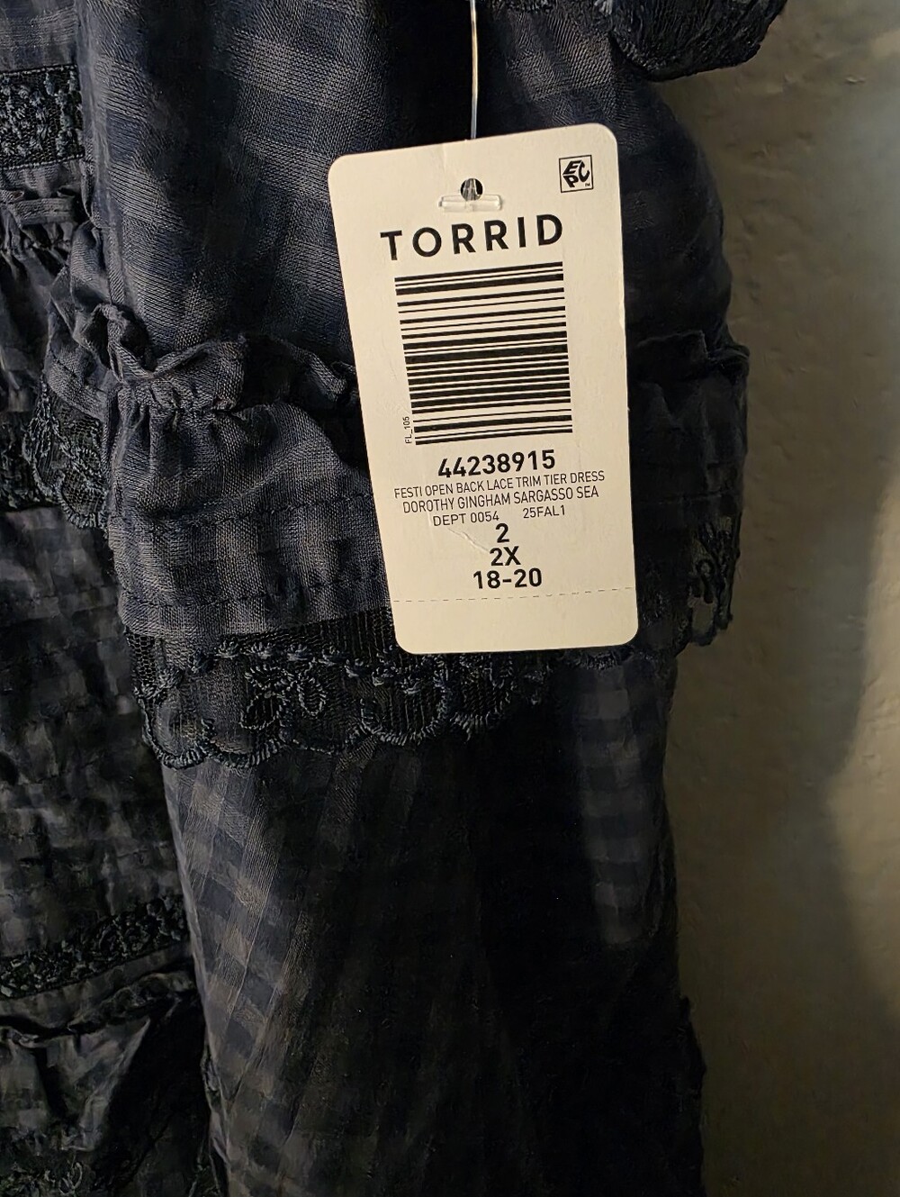 NWT Festi Open Back Tiered Dress - Picture 7 of 12